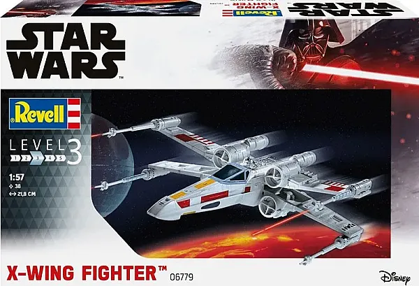 STAR WARS MODEL KIT 1/57 X-WING FIGHTER 22 CM